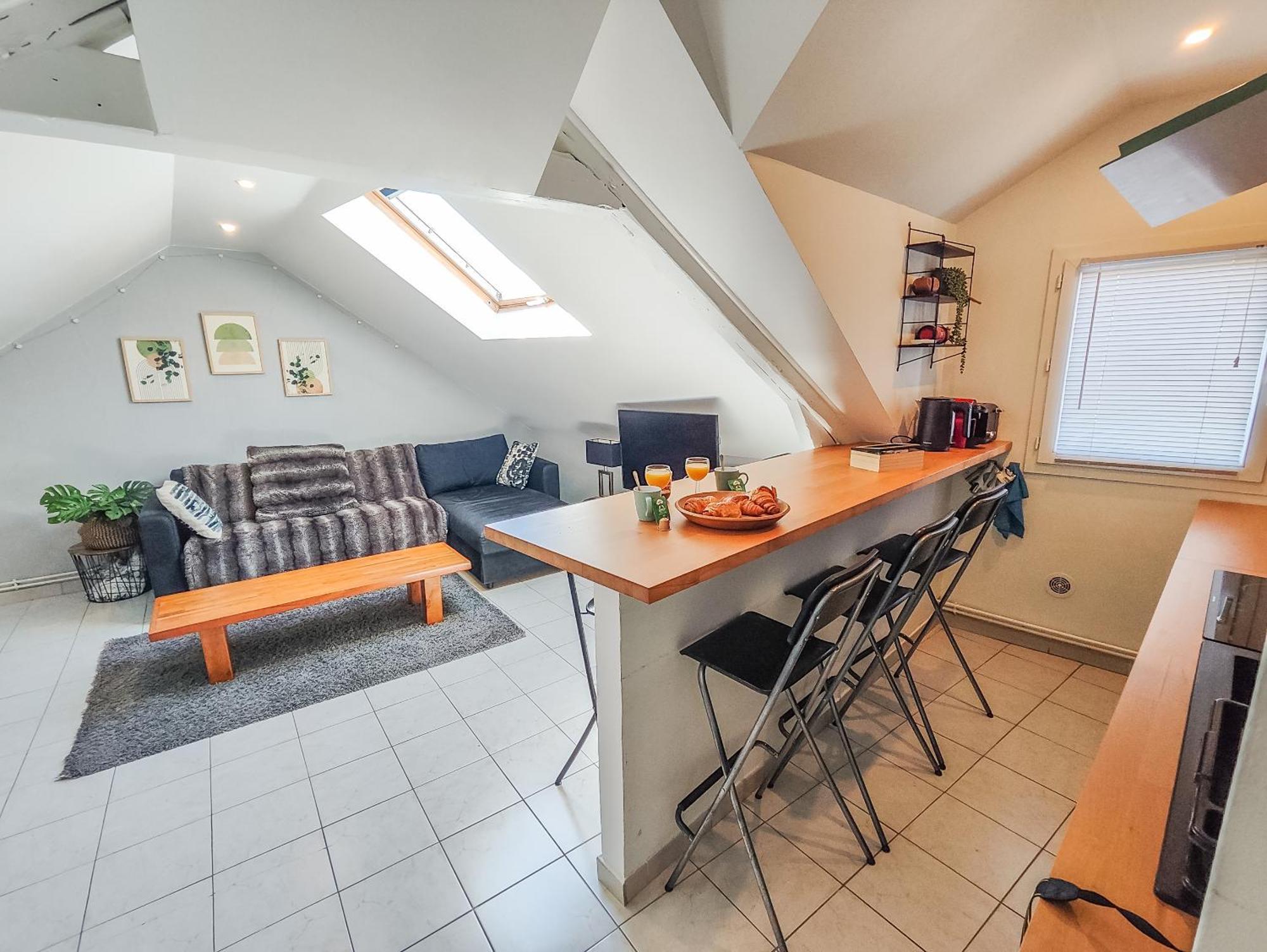 Le Havre Sanvic - Appartement Chaleureux Экстерьер фото